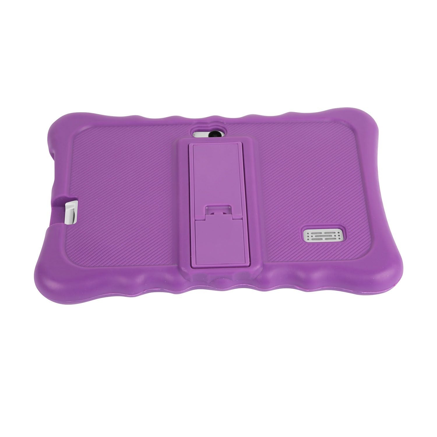 Shock-resistant Silicone Snap-on Case with Stand for 7' Tablets