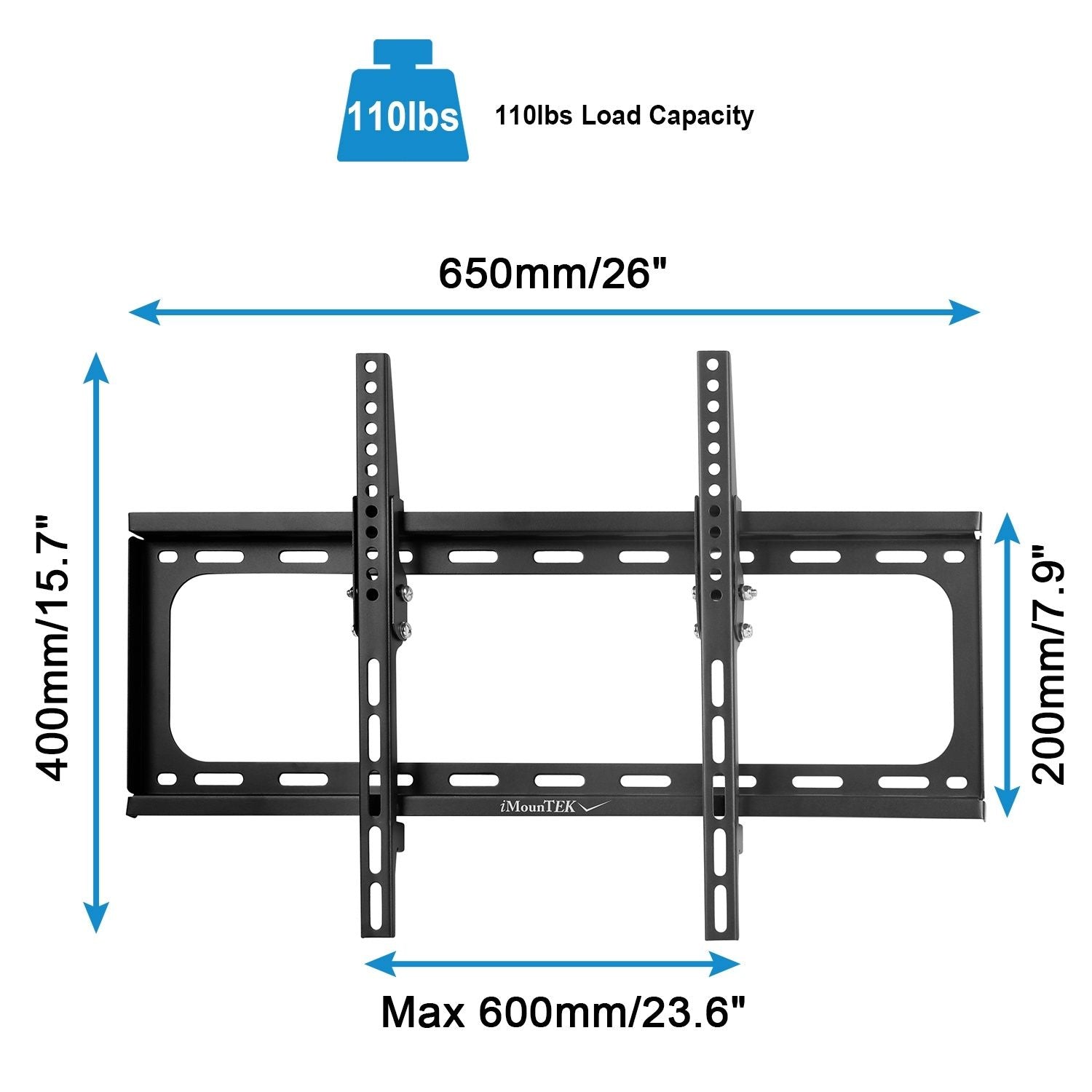 הטיה טלוויזיה קיר הרכבה על 37-70in LED/LCD/פלזמה טלוויזיה שטוחה VESA 600X400 מ"מ