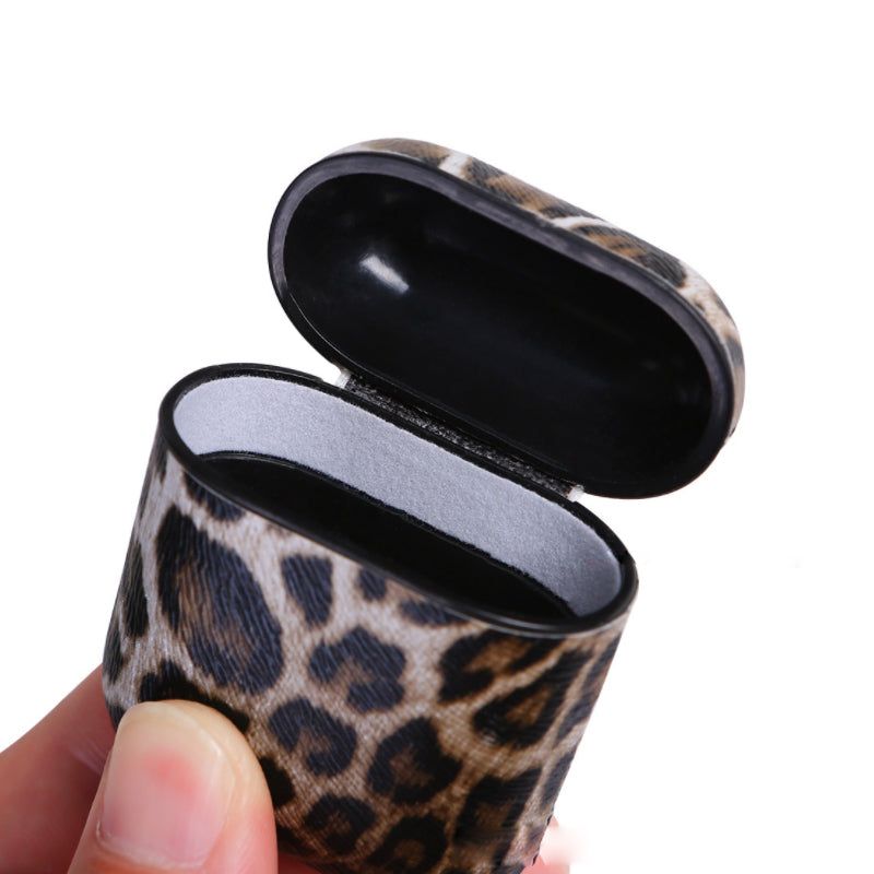 Habitat Air Pod Protective Cover Case in Leopard Print