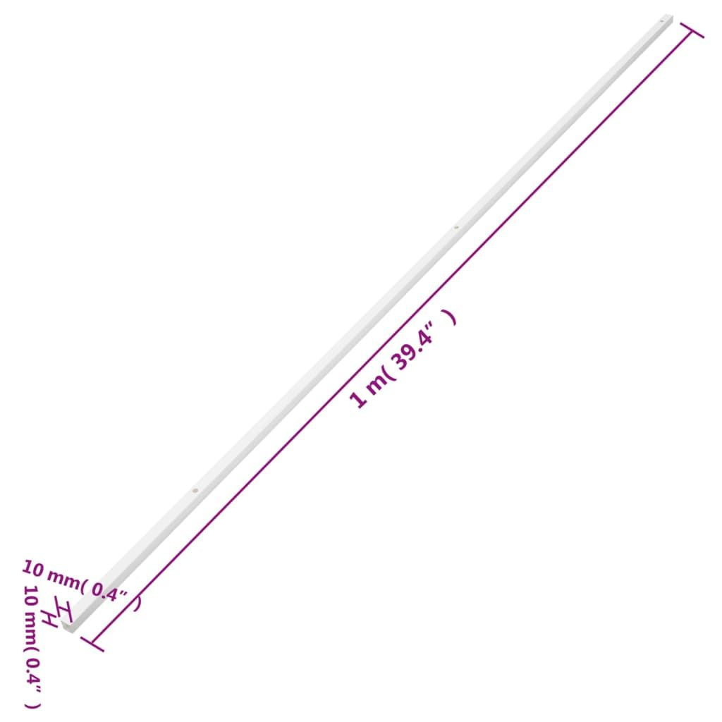 Cable Trunking 0.4"x0.4" 32.8' PVC