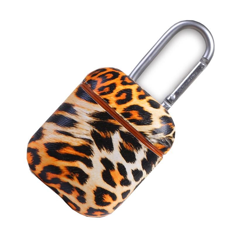 Habitat Air Pod Protective Cover Case in Leopard Print