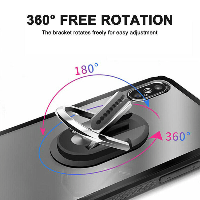 Unibersal na may hawak ng telepono; 360 degree na umiikot na singsing bracket car air vent navigation mounting bracket para sa iPhone Samsung Xiaomi Cases Cases