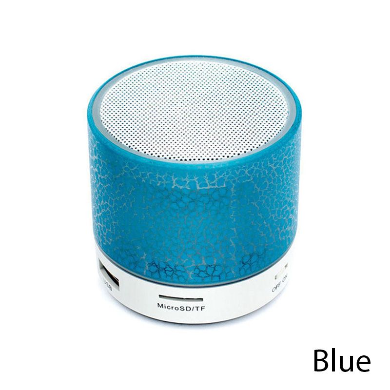 Bluetooth speaker mini wireless loudspeaker crack LED tf card usb subwoofer portable mp3 tunog wireless speaker para sa mobile phone