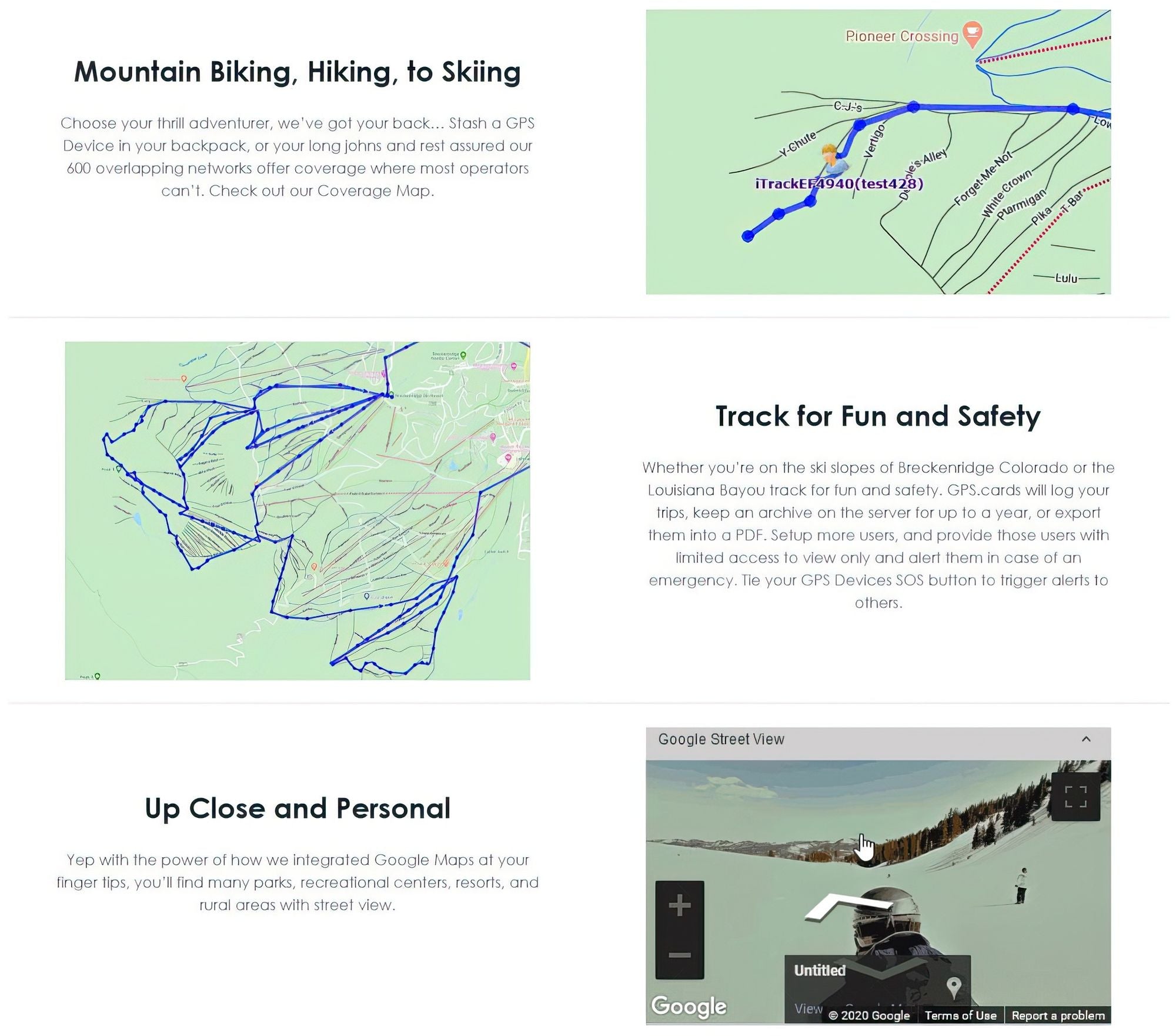 Tracki GPS Tracking SIM -kort - Mobilappar - Google Maps - Inga kontakter