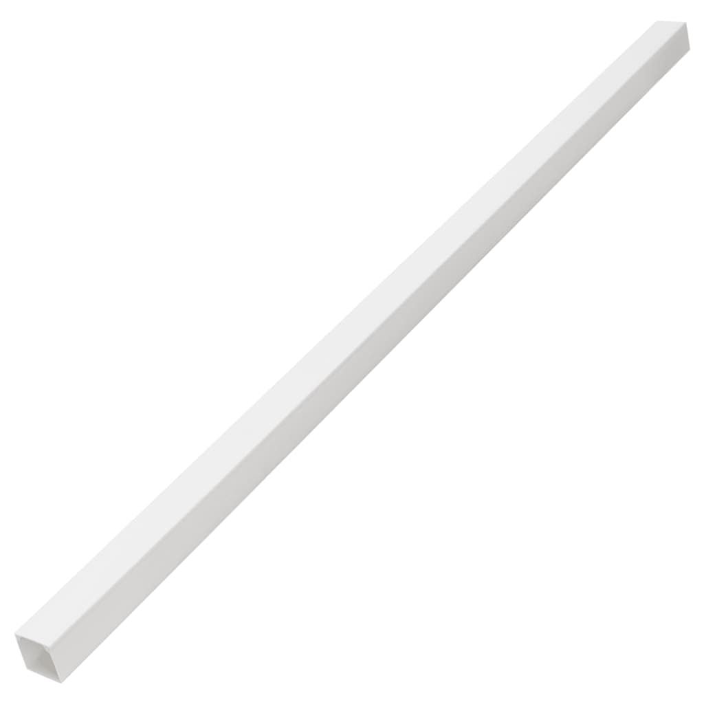 Cable Trunking Self-Adhesive 1.2"x0.6" 98.4' PVC