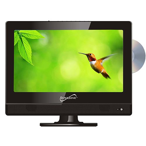 13 "AC/DC LED LÁITHREÁN HDTV/DVD Teaglama