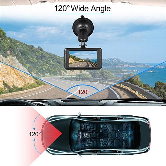 Black Box Dash Cam 1080p G-Sensor Looping Camera Mobil