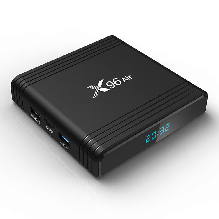 X96 Air Smart TV Box Android 9.0 4+32GB Amlogic S905X3 Quad Core Android TV Box soporta Voice Remote BT Wifi