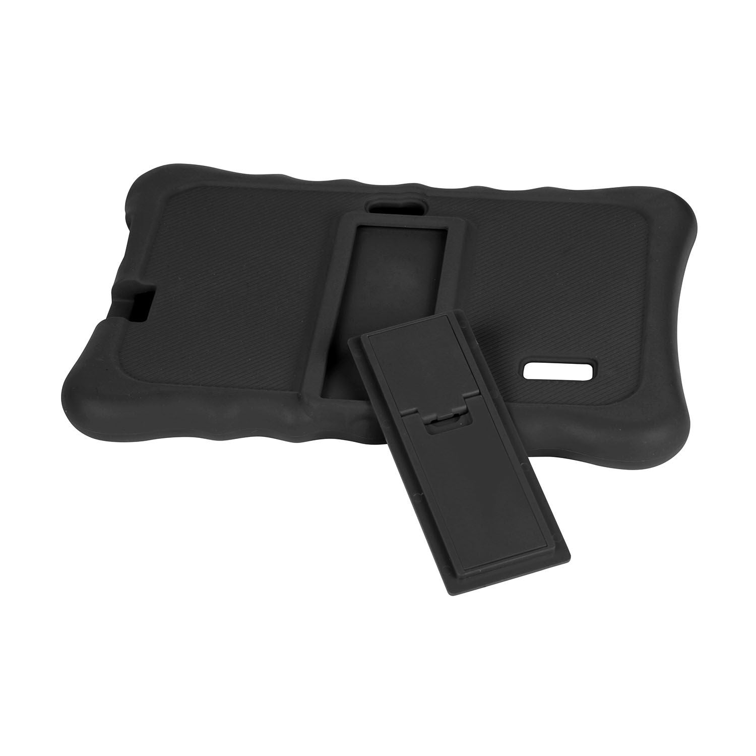 Shock-resistant Silicone Snap-on Case with Stand for 7' Tablets