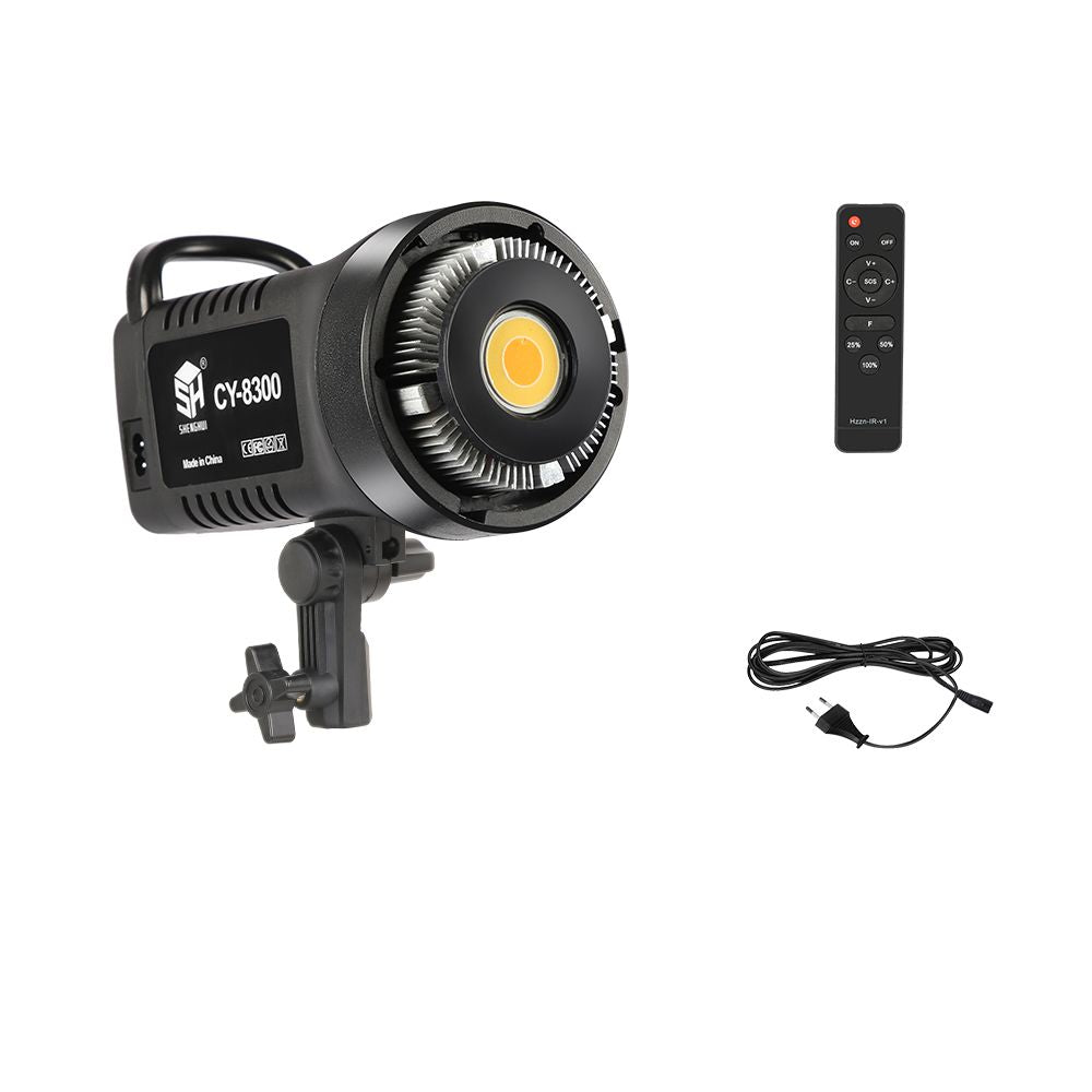 100W Potograpiya LED Video Light Daylight-Balanced Sun Lamp para sa Portrait Flash Studio Accessories YouTube Live