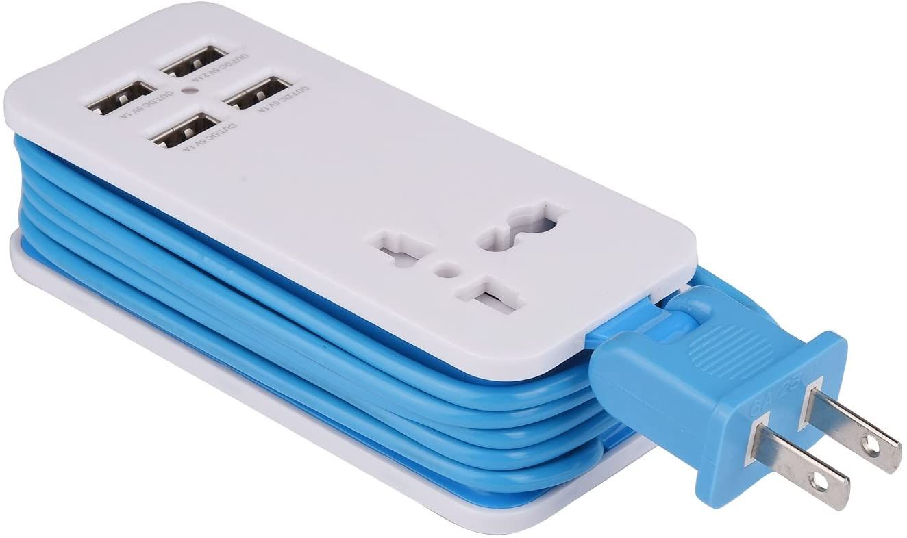 4 Port USB et Universal Outlet Charging Station