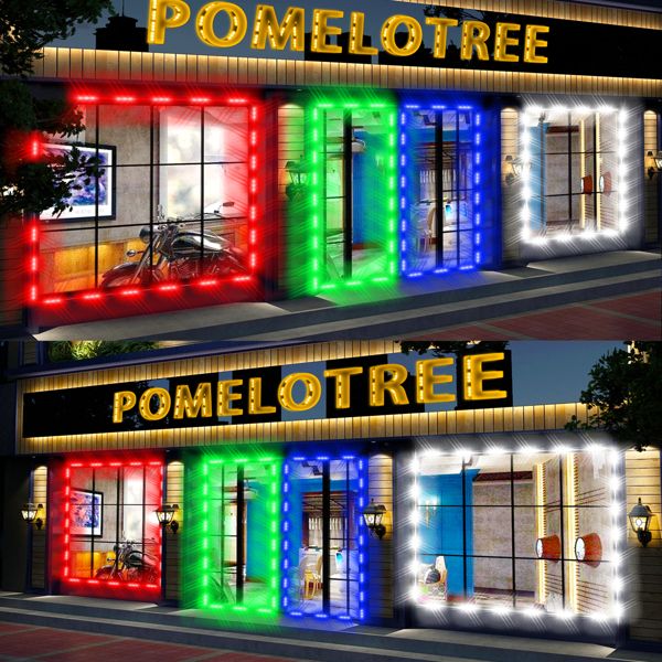 Impermeable 5050 SMD RGB Módulo LED Light Store Letter Letters de ventana delantera Lámpara de signo