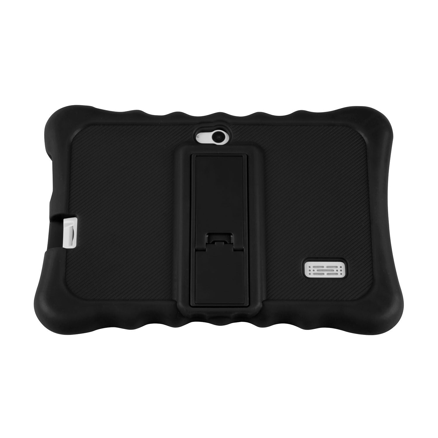 Shock-resistant Silicone Snap-on Case with Stand for 7' Tablets