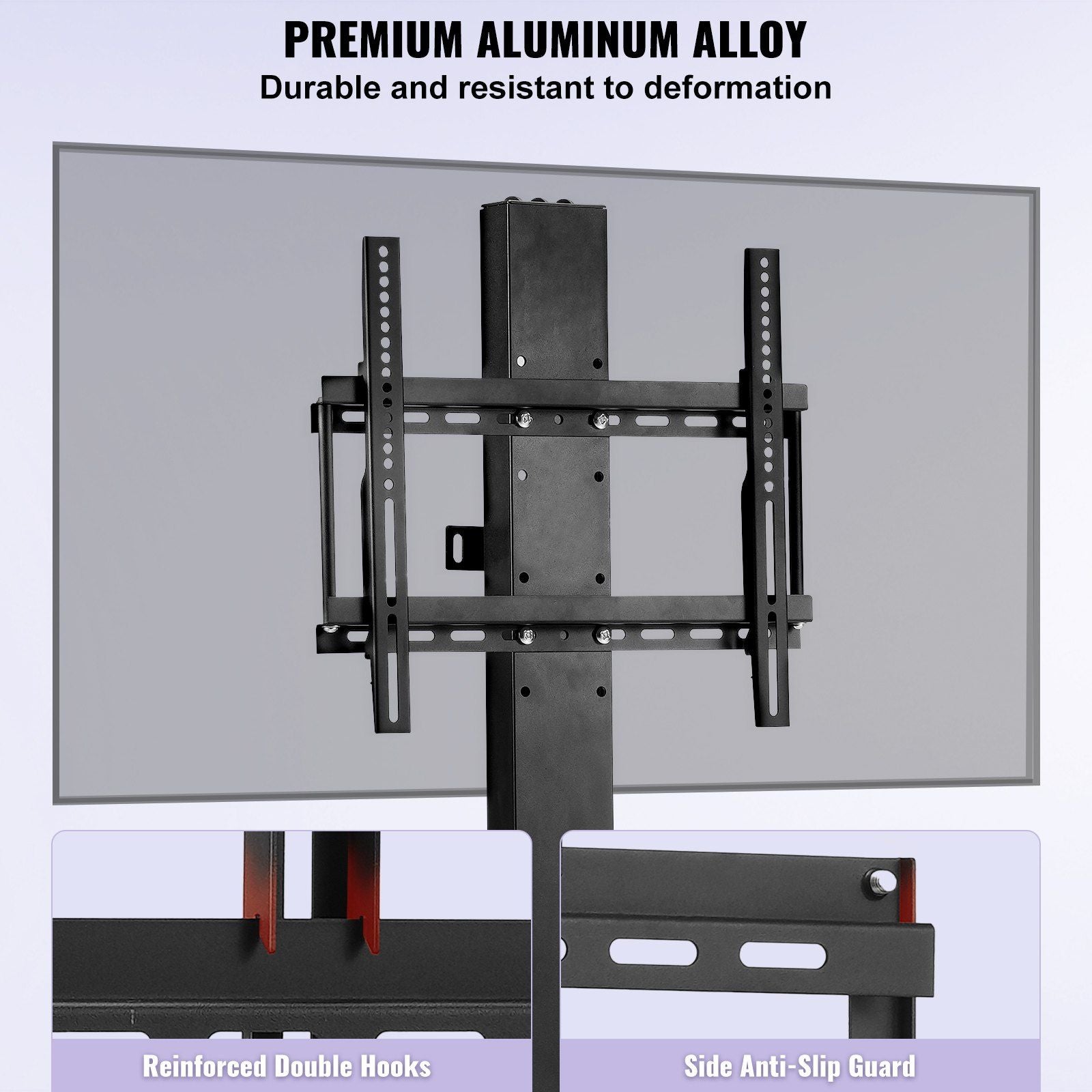 Vevor Motorised TV Lift Stroke Panjang 28 Inches Motorised TV Mount Fit untuk Maks