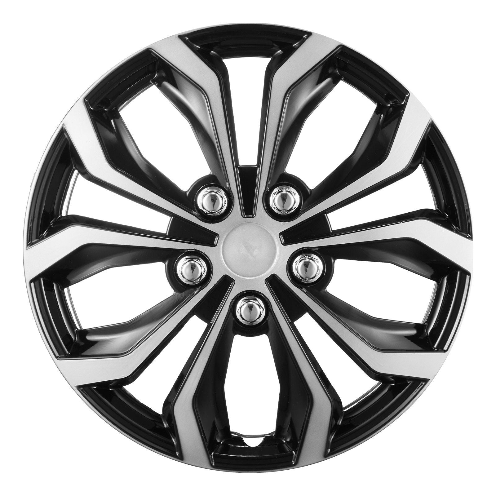 Vevor 16 "Rim Rim Cover Hubcaps مجموعة من 4 hubcap متينة لجميع استخدام الطقس