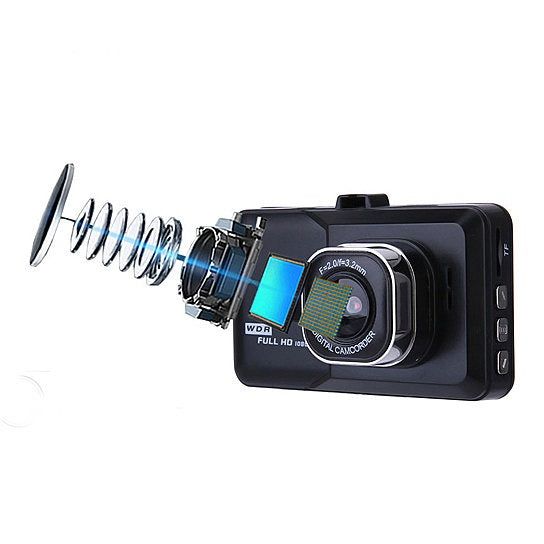 Black Box Dash Cam 1080p G-Sensor Looping Camera Mobil