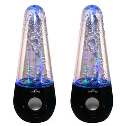 Befree Sound Bluetooth LED Dancing Water Multimedia -högtalare i svart