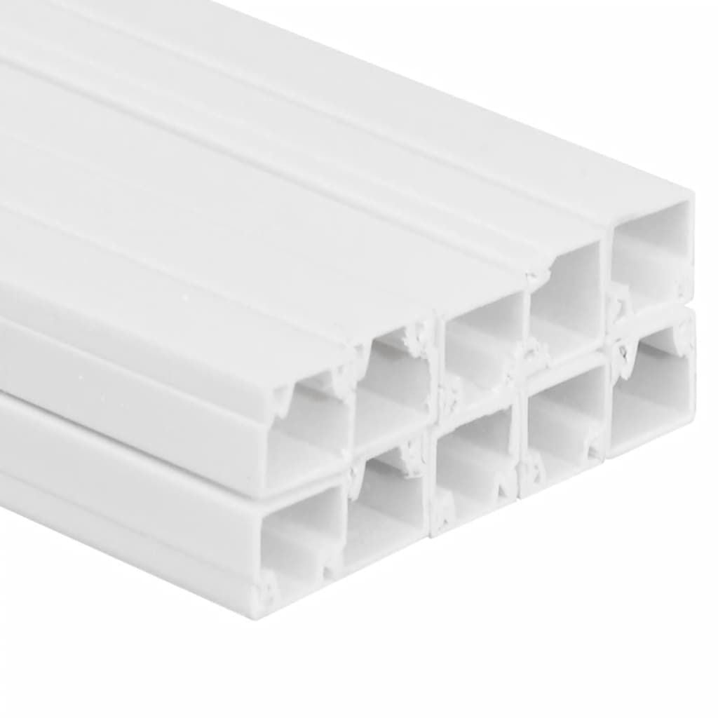 Cable Trunking 0.4"x0.4" 32.8' PVC