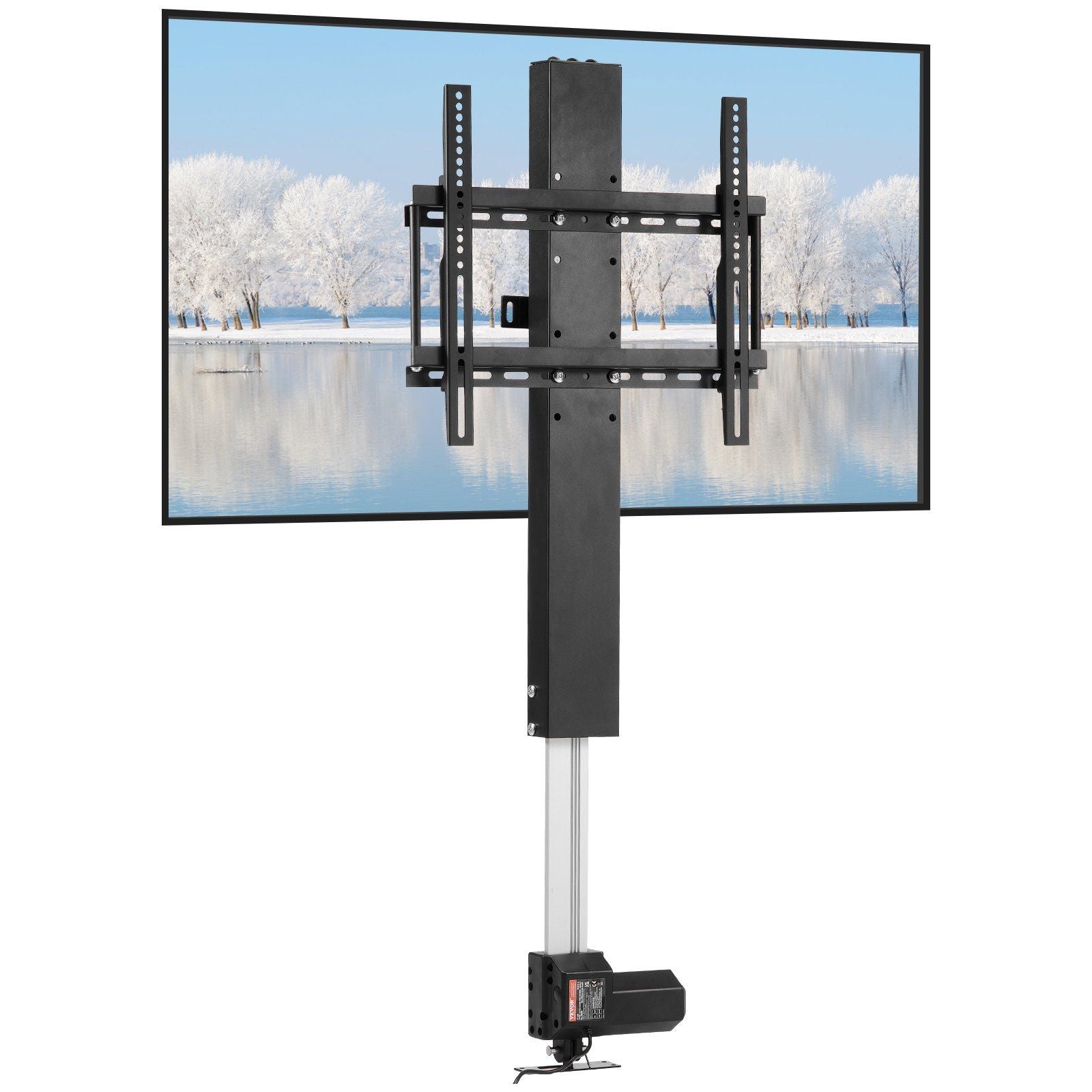 Vevor Motorised TV Lift Stroke Panjang 28 Inches Motorised TV Mount Fit untuk Maks