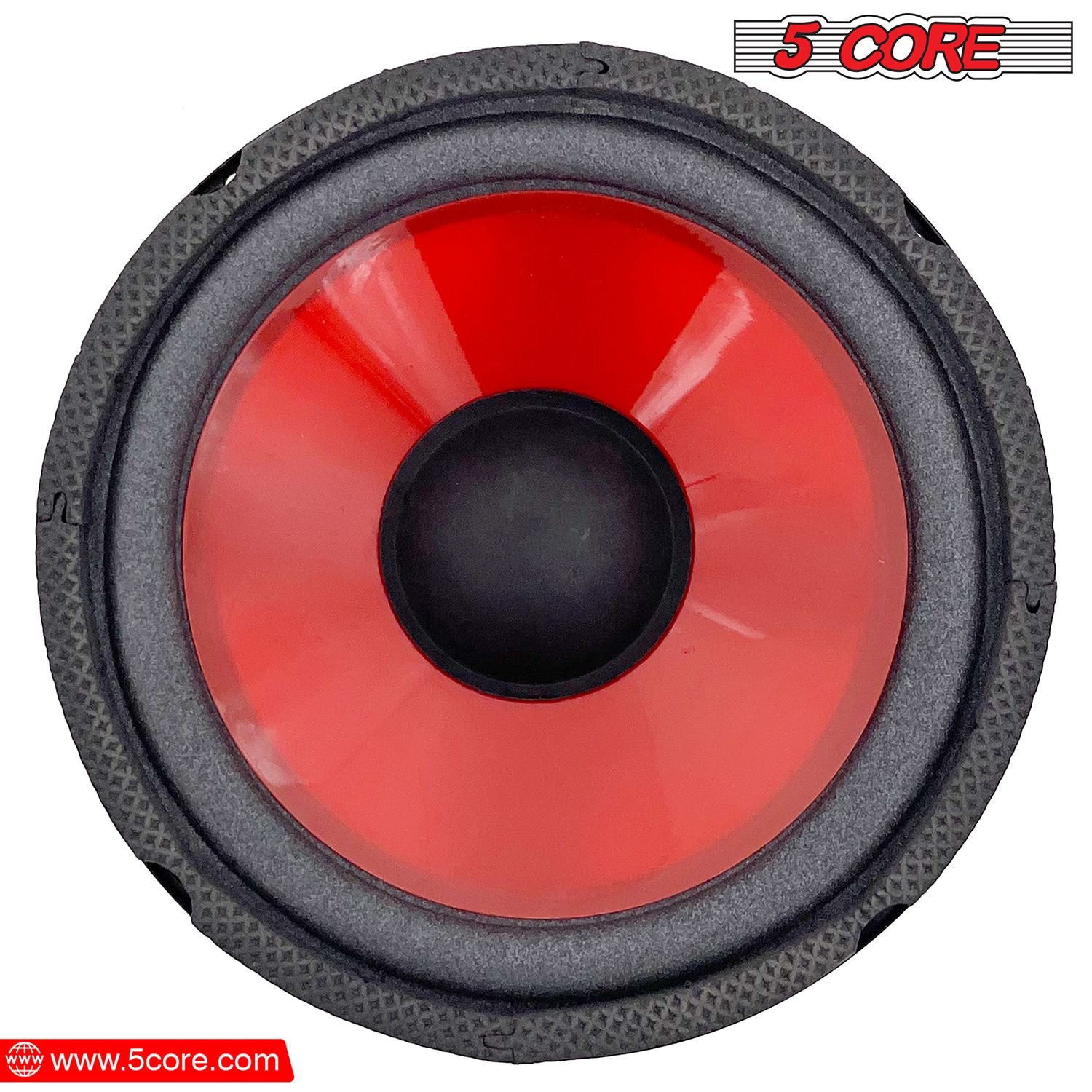 5 core 6 pouces subwoofer haut-parleur remplacement woofer 4 ohm 300w peak pro composant composant voiture sub woofer - wf 672 pp