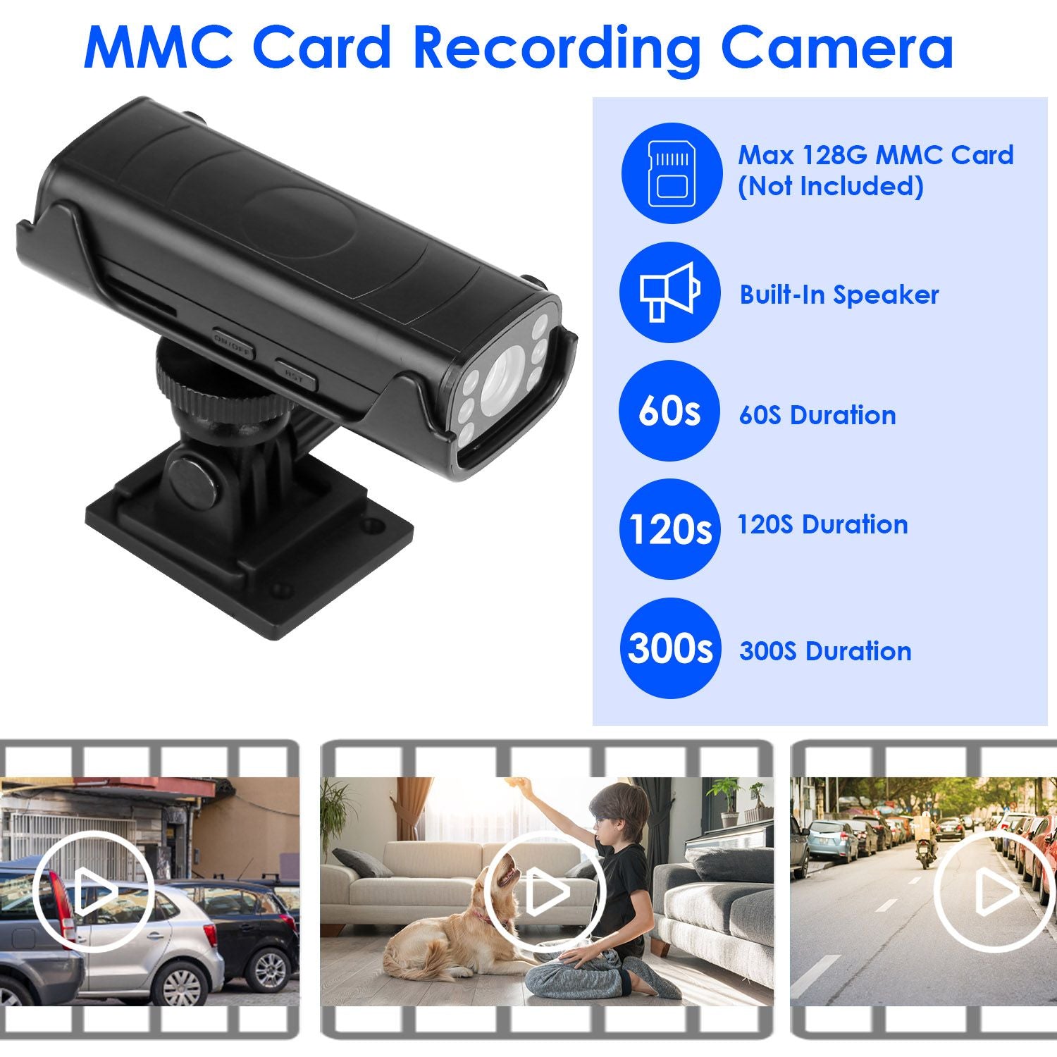 Camera không dây đảo ngược hướng dẫn quá giang camera sao lưu máy ảnh sạc có thể sạc lại với tầm nhìn ban đêm có chất kết dính linh hoạt cho xe tải rvs xe tải RVS