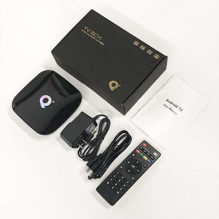 Kotak TV Android Q Plus 2/4GB+16/32/64GB Android 9.0 Kotak TV Dukungan Smart TV Bluetooth WiFi