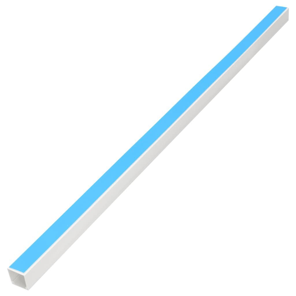 Cable trunking self-adhesive 1.2 "x0.6" 32.8 'pvc