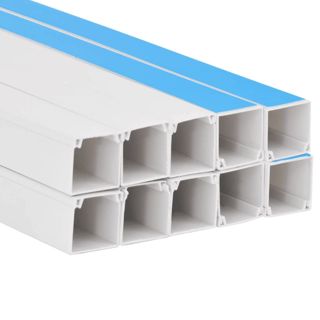 Cable trunking self-adhesive 1.2 "x0.6" 32.8 'pvc