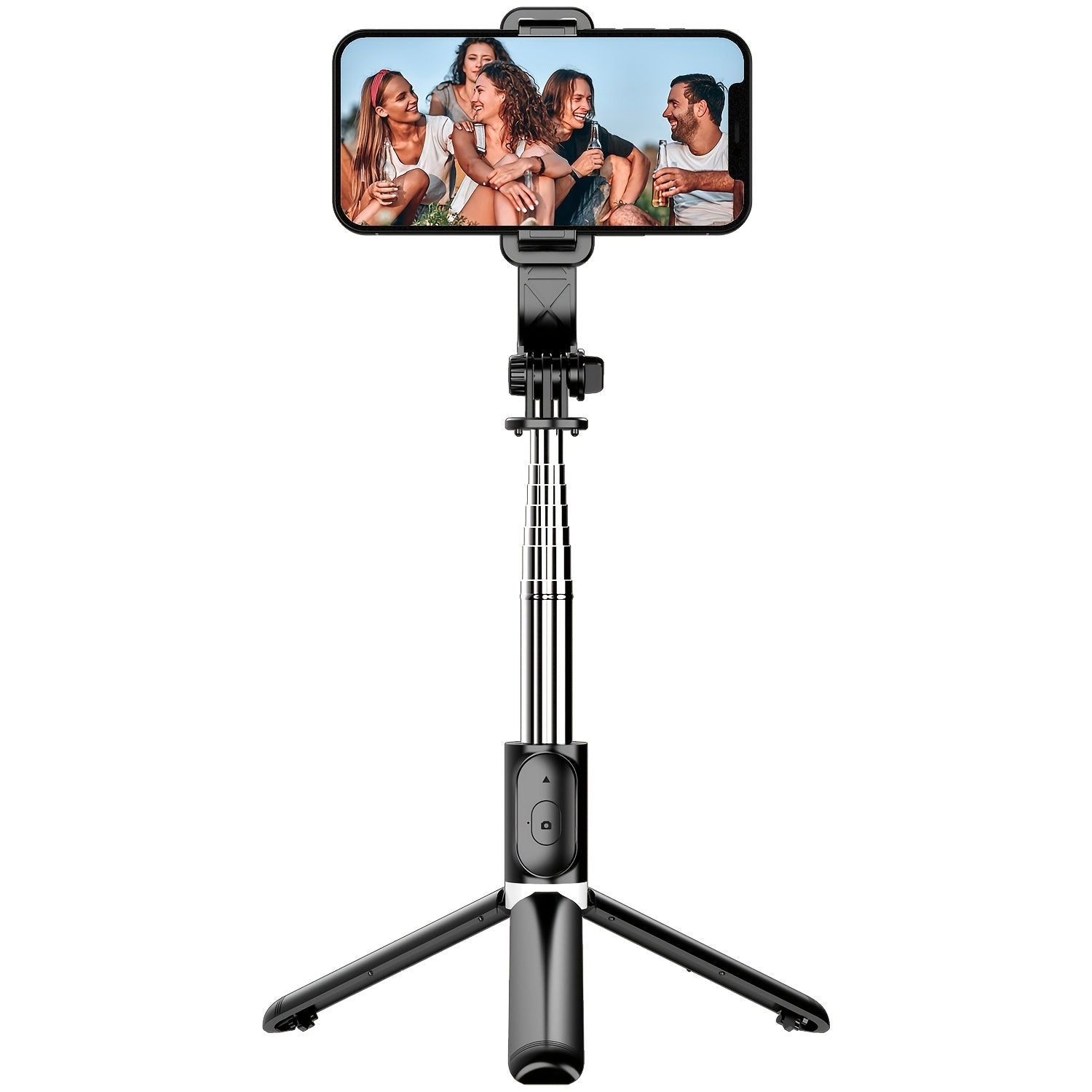 40 "Self -slowe de telefone celular 40" Stand de tripé do smartphone com remoto sem fio; rotação de 360 ​​° para smartphones Apple iPhone Samsung Android