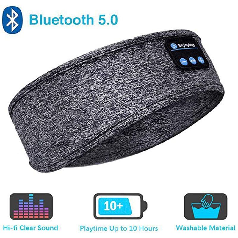 Fone Bluetooth Earphones Spóirt Headband Headband Elastic Elastic Sreang Elastic Masc Ceoil Masc Headset Bluetooth Headset