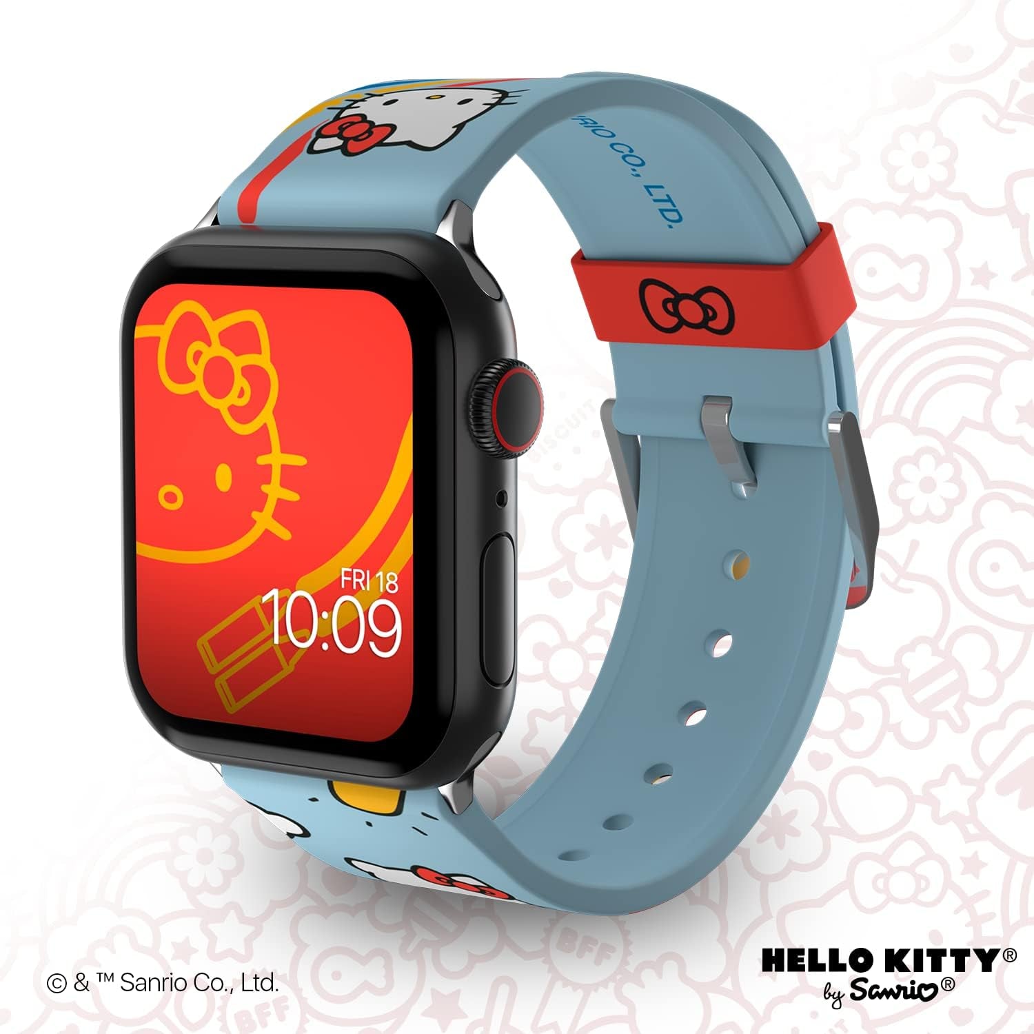 Hello Kitty Smartwatch Band - Officially Licensed, Compatible with Apple Watch (Not Included)